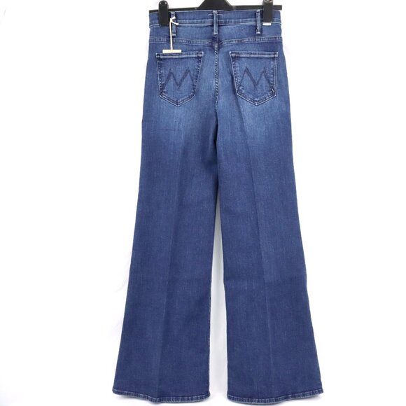 NWT MOTHER The Hustler Roller Sneak Jeans in Heirloom Wash Size 27 - Picture 3 of 9
